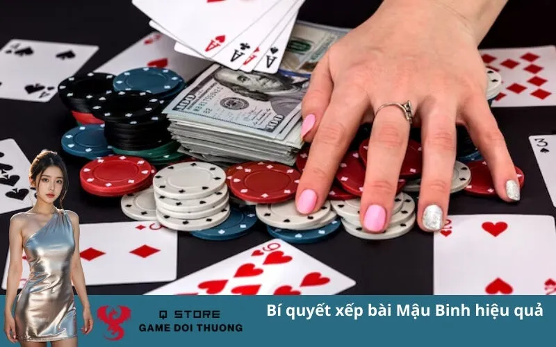 Bí quyết xếp bài Mậu Binh hiệu quả